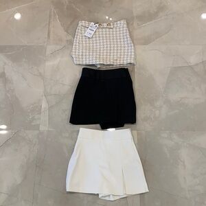 Set of Zara skorts XS